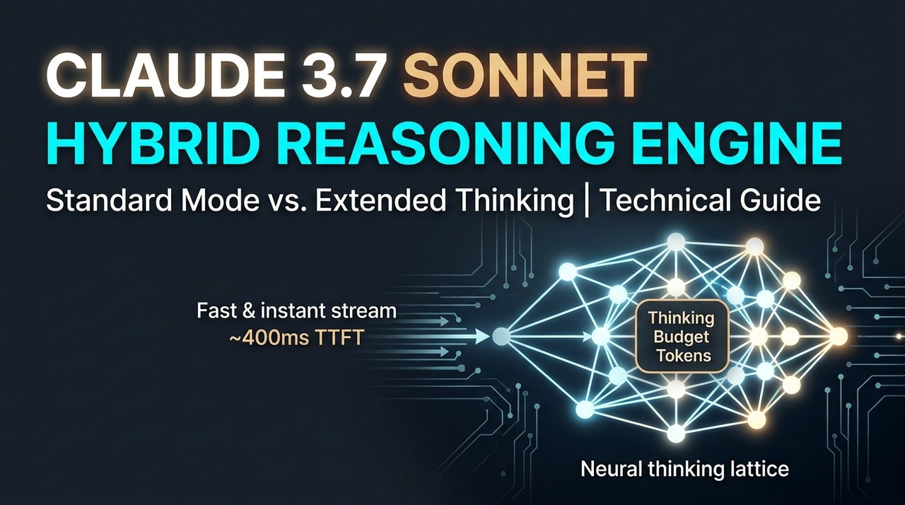 Claude 3.7 Sonnet Hybrid Reasoning: When to Use Standard vs. Extended Thinking Modes
