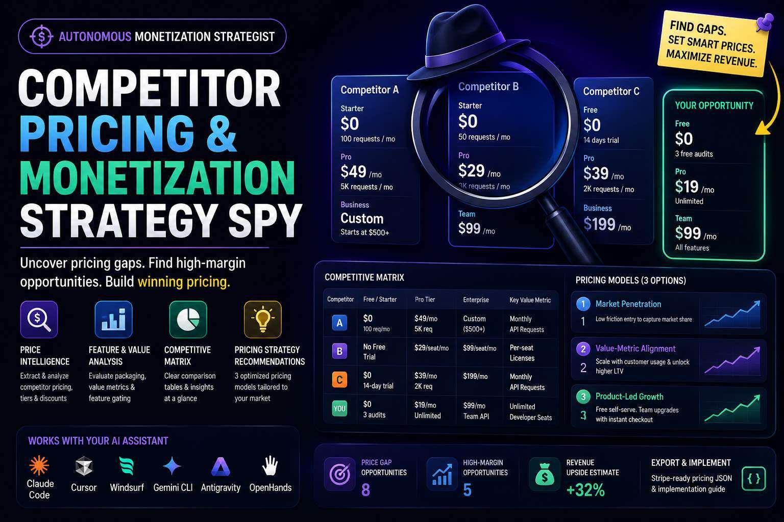 AI Agent for Competitor Pricing Analysis: Auditing SaaS Tiers Before You Set a Single Price (2026)