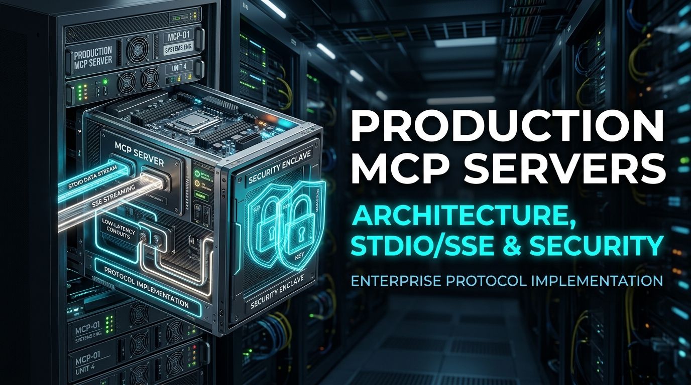 MCP Servers Without the Guesswork: Stdio, SSE, and the Security Mistakes That Get Skipped