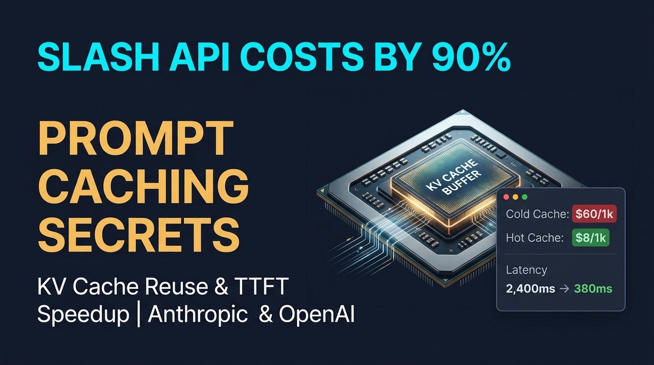 Prompt Caching Secrets: How to Slash Anthropic and OpenAI API Costs by 90%