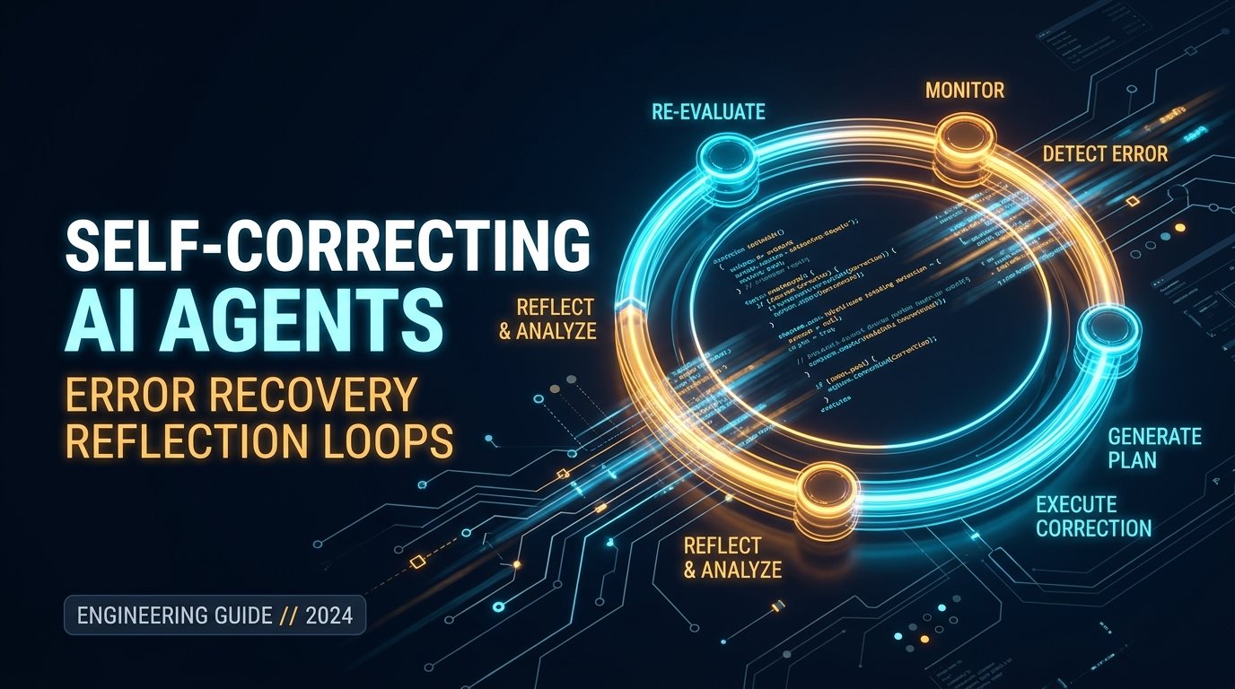 Your Agent Just Crashed. Does It Know Why? Building Self-Correcting AI Agents