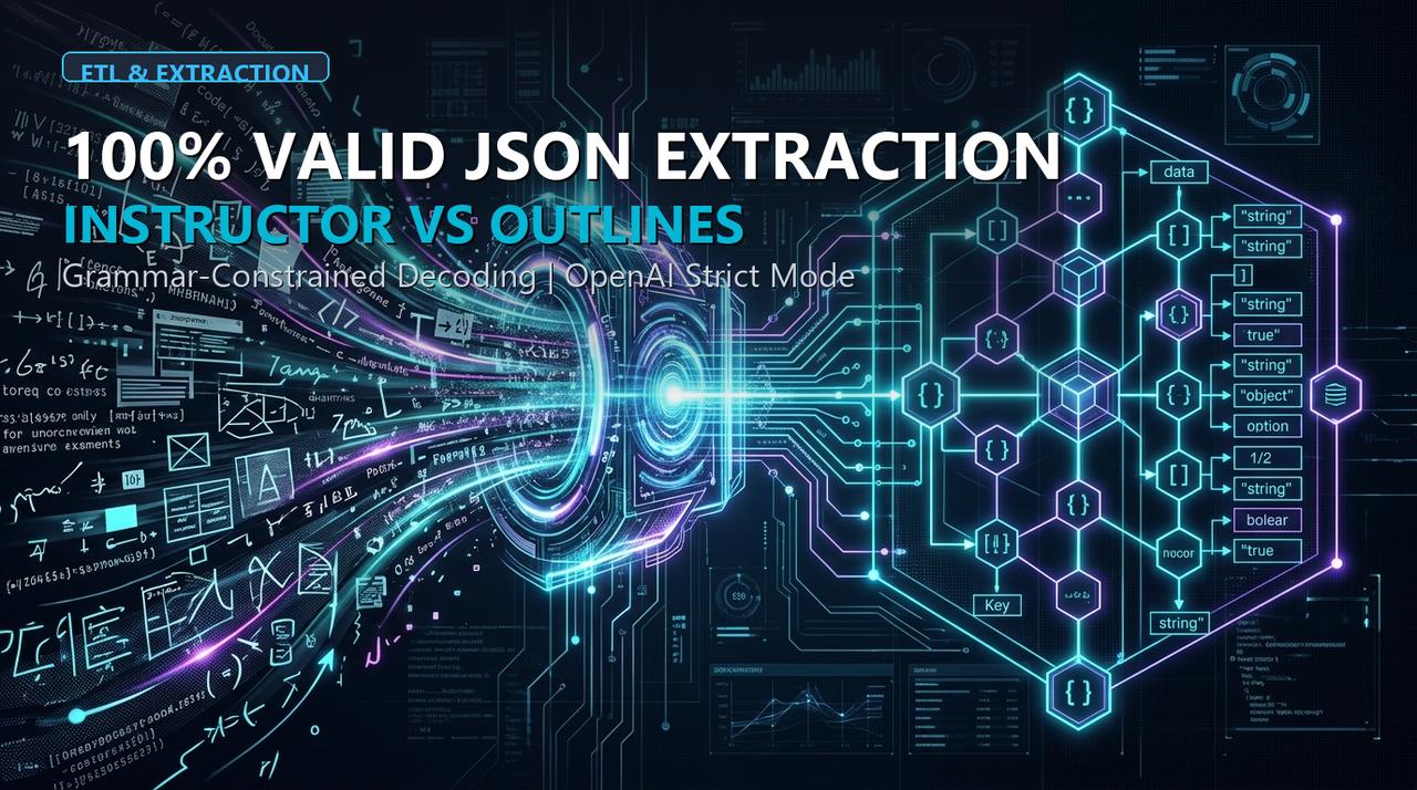 Structured JSON Extraction at Scale: Comparing Instructor, Outlines, and OpenAI Strict Mode
